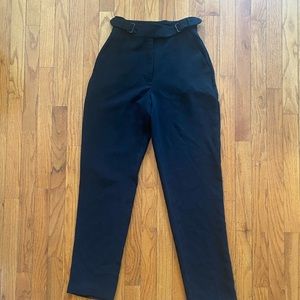 Aritzia Wilfred Carrot Pants with Belts